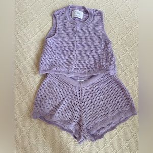 Kids crochet outfit, 8/9